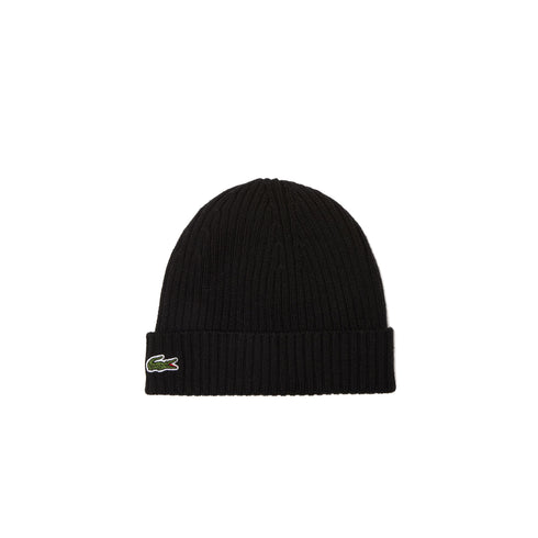 Lacoste Berretto Cappello Uomo in lana a costine UNI - Francavilla Moda